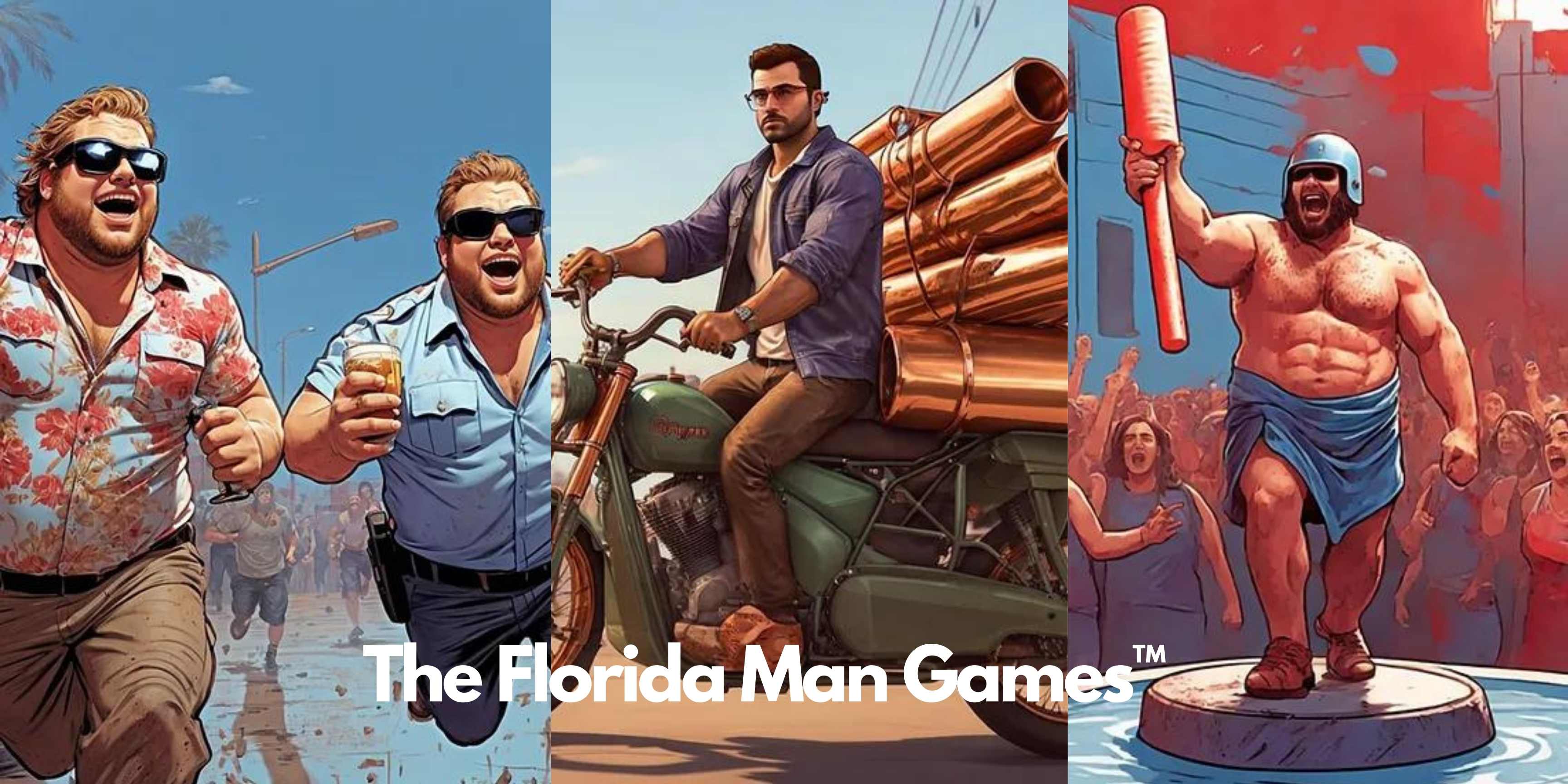 The Florida Man Games™ Poke Fun at Florida