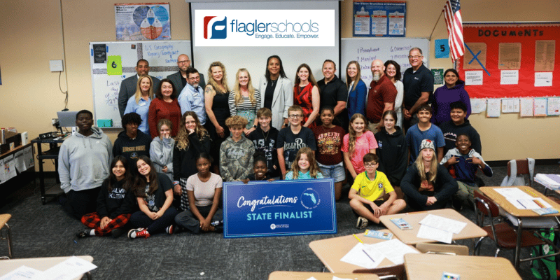 One of 5 State Finalist: Brandy Nicole from ITMS Selected for 2026 Teacher Of The Year. Image by: Flagler Schools One of 5 State Finalist: Brandy Nicole from ITMS Selected for 2026 Teacher Of The Year