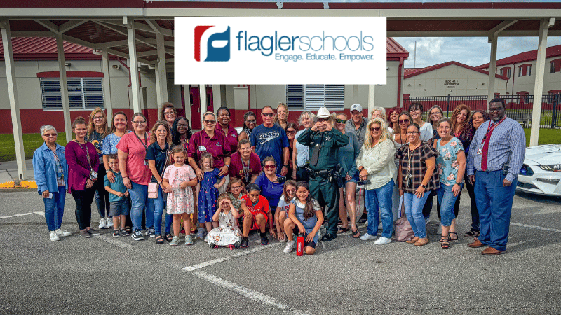 Heartfelt Goodbye, Across Rymfire Elementary and Flagler Schools. Flagler Schools Bids Farewell to SRD Michael Spinelli After 25 Years of Service
