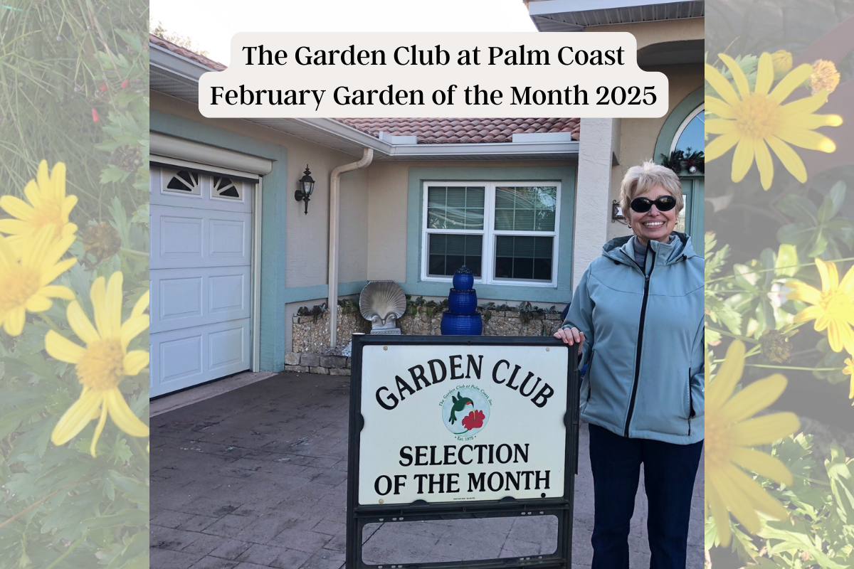 Garden Club at Palm Coast February Garden Of The Month 