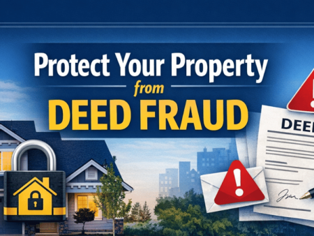 Protect your property from deed fraud in Flagler County Florida with property alert notifications and fraud prevention awareness