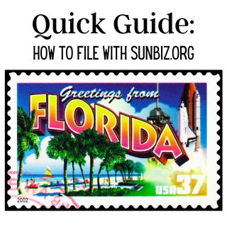 How to file with Sunbiz.org