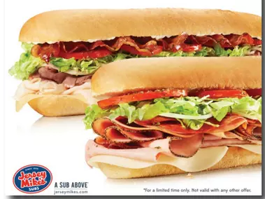 Jersey Mike's Palm Coast 5 after 5 Friday Deal