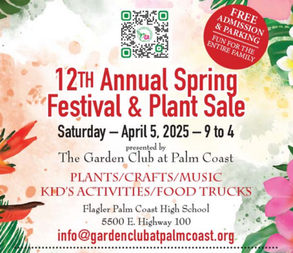 Presented by The Garden Club of Palm Coast