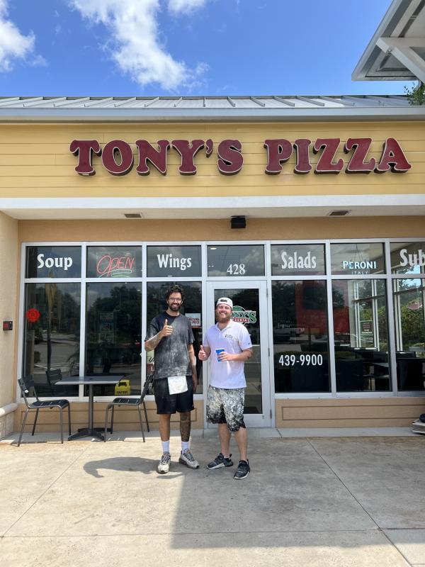 Tony's Pizza Dollar Wing Day This Sunday