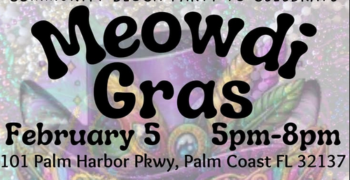 MEWODI GRAS Community Cats of Palm Coast.