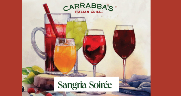 Embrace the delights of the season with a 5 course dinner with Sangria pairing at Carrabba's Palm Coast. | Palm Coast Local Events