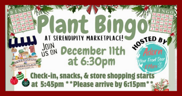 6:30 pm At Serendipity Marketplace | Palm Coast Local Events