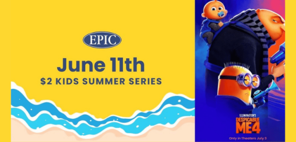 Epic Theatres Presents Despicable Me 4 | Palm Coast Local Events