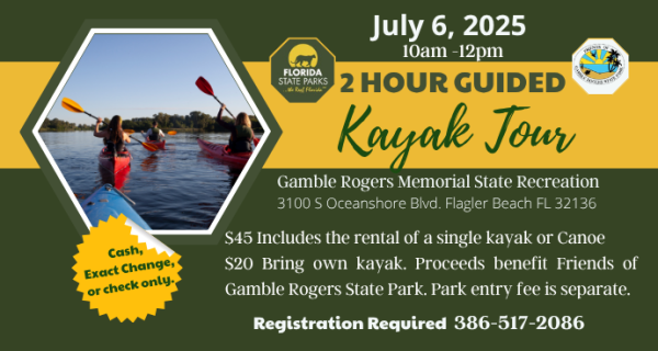Guided Kayak Tour - Flagler Beach, Florida