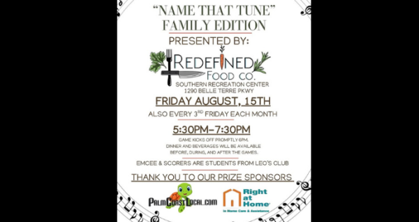 August, 15, 2025 at 6pm-7:30pm | Palm Coast Local Events