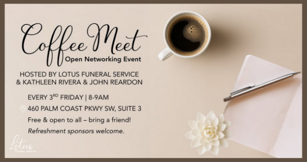 Jan 16, 2026 8am-9am 460 Palm Coast Parkway SW | Palm Coast Local Event