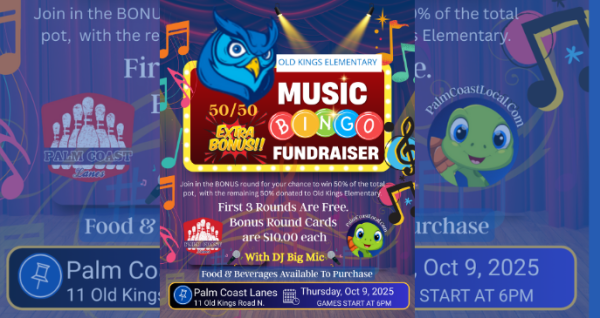 Old Kings Elementary Music Bingo Night