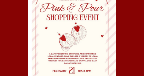 Pink & Pour Shopping Event - Serendipity Marketplace