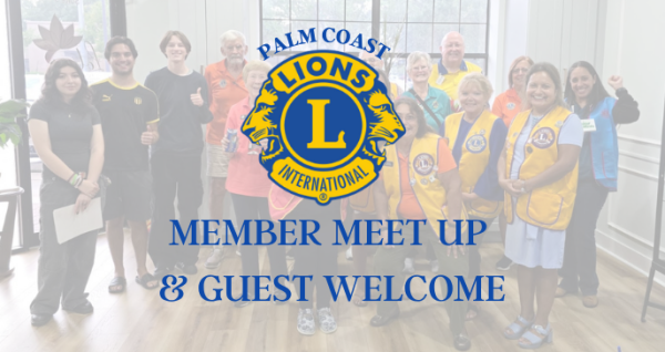 Lions Club Meet Up Members & Guest
