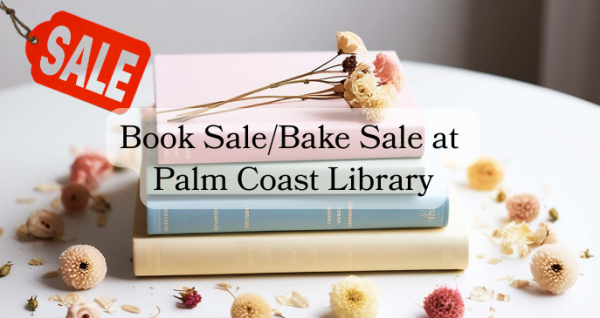 Palm Coast Library Book & Bake Sale with Classic Car Show