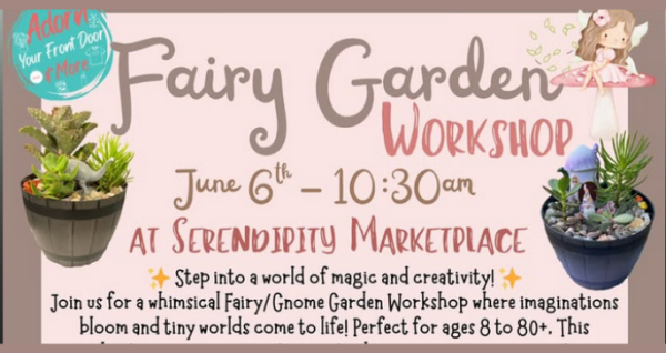 Fairy/Gnome Garden Workshop