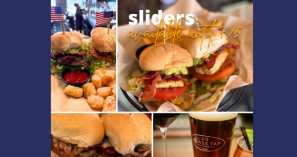 The Brass Tap Food Menu & Drink Specials