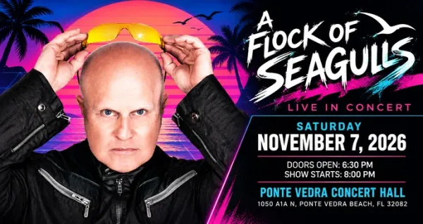Ponte Vedra Concert Hall on November 7, 2026 on palmcoastlocal.com