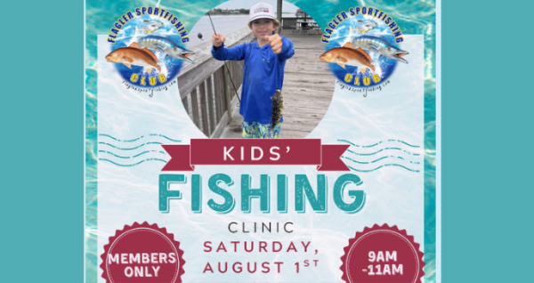 Flagler Sportfishing Club Kids Fishing Clinic for Members Only