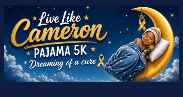 Live Like Cameron Pajama 5K Dreaming of a Cure