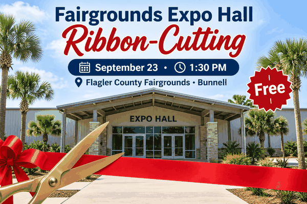 Fairgrounds Expo Hall Ribbon-Cutting