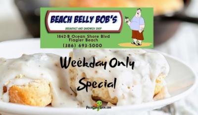 from Beach Belly Bob's in Flagler Beach