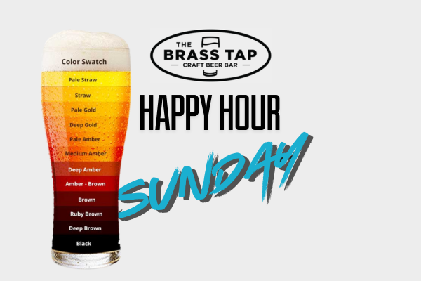 Sunday Happy Hour Drink Specials - The Brass Tap