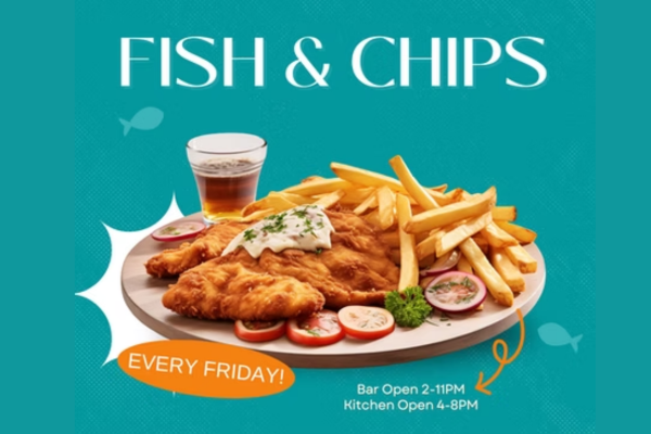 Club 51 Friday Fish & Chips Night
