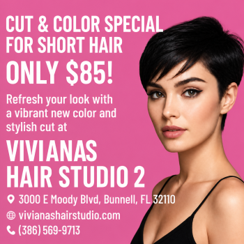 Hair Cut & Color for Short Hair at Vivianna's Hair Studio