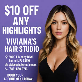 10 OFF ANY HIGHLIGHTS at Viviana’s Hair Studio