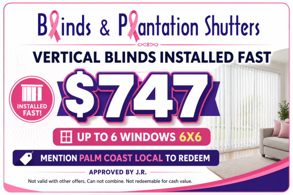 Vertical Blinds Installed Fast - Blinds By Jason