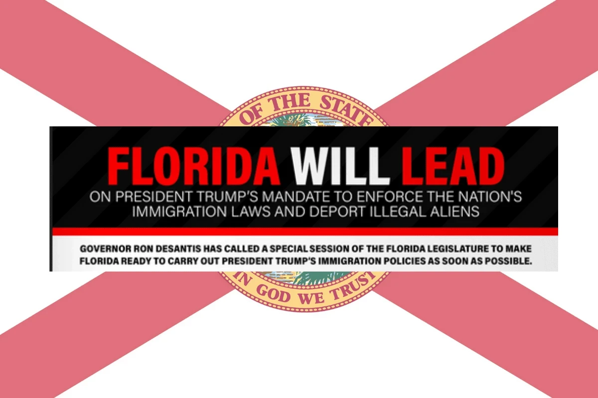 Gov DeSantis Calls for State; Local Agencies To Be Ready, Willing, and Able to enforce new immigration policy.