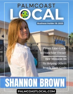 Shannon Brown with Zaxbys in Palm Coast Business Insider Cover Image of Shannon and Zaxbys Store